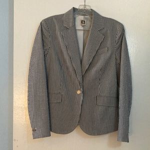 Anne Klein Striped Blazer